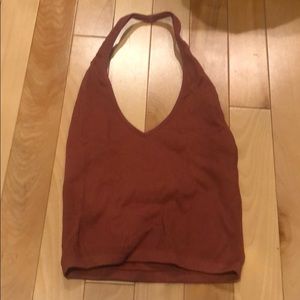 Cropped halter top!